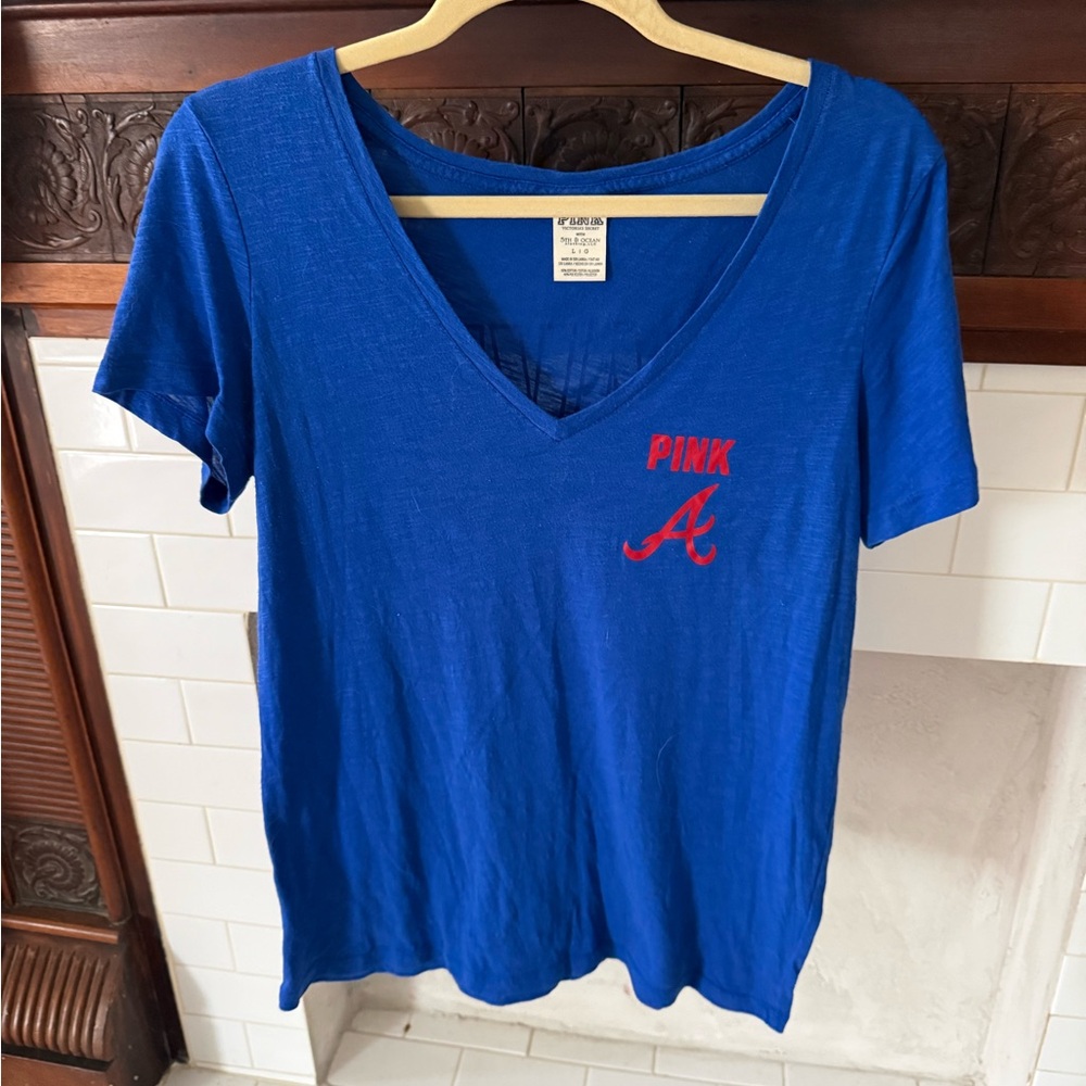 PINK Victoria's Secret Atlanta Braves Tee